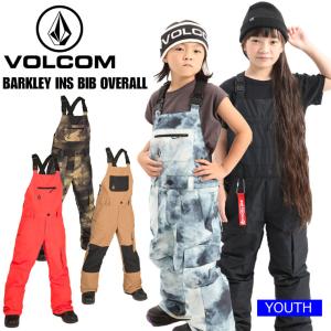 22-23 VOLCOM ボルコム BARKLEY INS BIB OVERALL パンツ スノーボード ボーイズ ガールズ｜snowtown