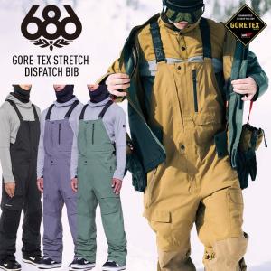 686 スノーボードウェア ビブパンツ 686（シックスエイトシックス） 23-24 686 GORE-TEX Stretch Dispatch