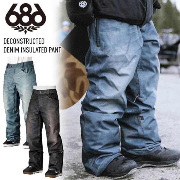 25-26 686 シックスエイトシックス DECONSTRUCTED DENIM PANT デコン...