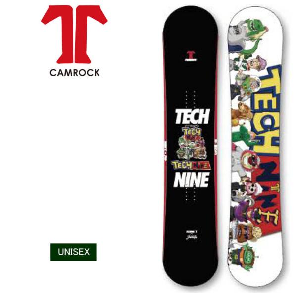 TECHNINE テックナイン CAMROCK カムロック 21-22 スノーボード 板 メンズ レ...