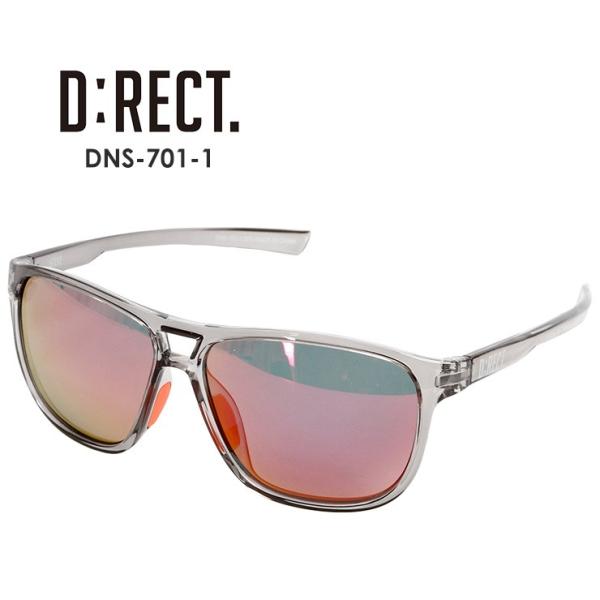 D:RECT ディレクト サングラス DNS-701-1 【CLEAR GRAY】 SMOKE/RE...