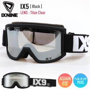 正規品 2024 IXNINE アイエックスナイン IX5 スノーボード ゴーグル