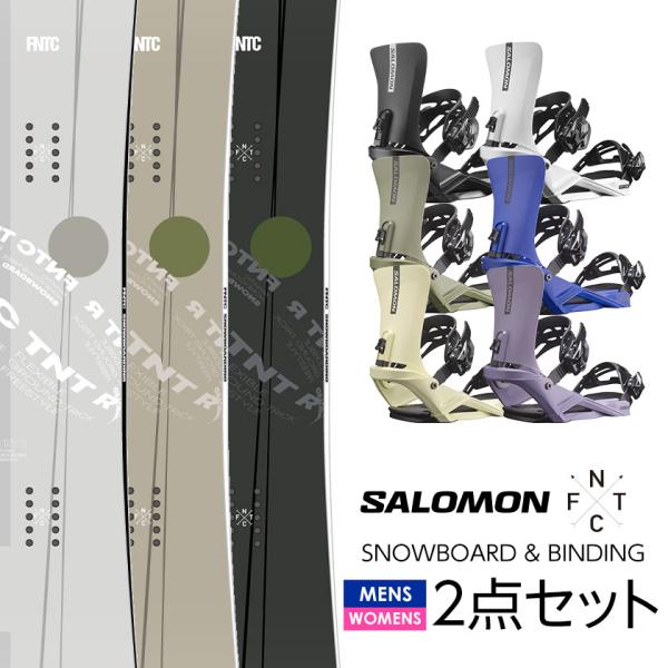 取付無料 FNTC エフエヌティーシー TNT R スノーボード ＆ RHYTHM リズム バインデ...