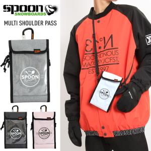 SPOON スプーン MULTI SHOULDER PASS マルチショルダーパスケース