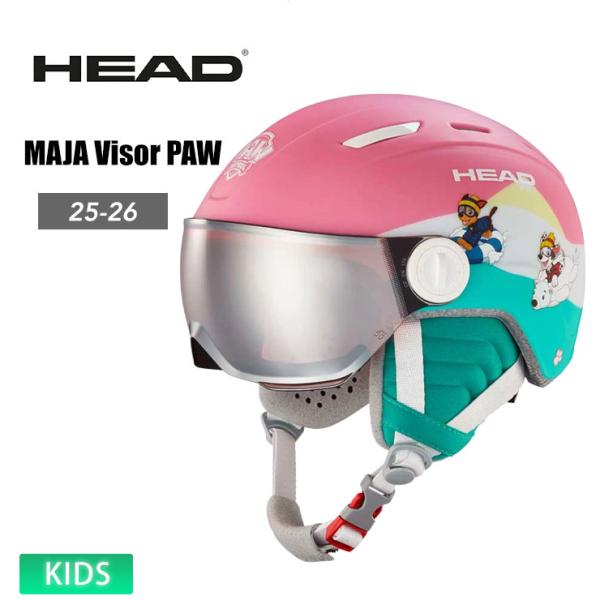 HEAD ヘッド MAJA Visor PAW ヘルメット スノーボード スキー キッズ ジュニア ...