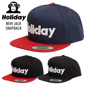 HOLIDAY ホリデー NEW JACK SNAPBACK CAP ニュージャック スナップバック キャップ 帽子｜snowtown