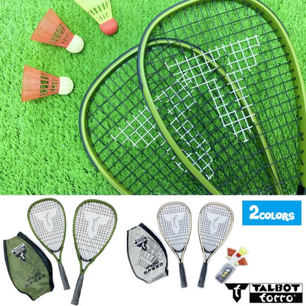 スピードバトミントンセット クロスミントン Talbot-Trro  Speed Badminton...