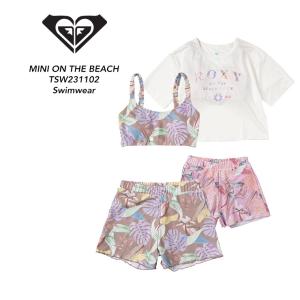 2023年春夏モデル ROXY ロキシー キッズ MINI ON THE BEACH ミニオンザビーチ TSW231102 スイムウェア 水着