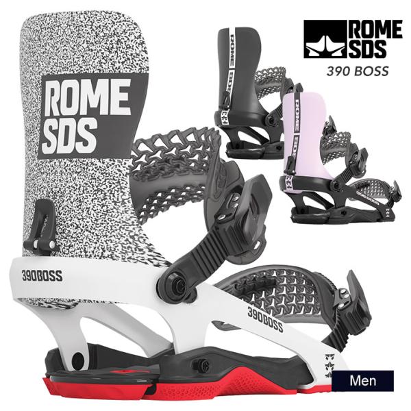 ROME ローム 390 BOSS スリーナインオーボス 23-24 2024 スノーボード ビンデ...