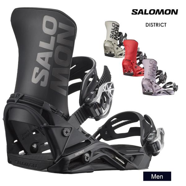 SALOMON サロモン DISTRICT ディストリクト 25-26 スノーボード ビンディング