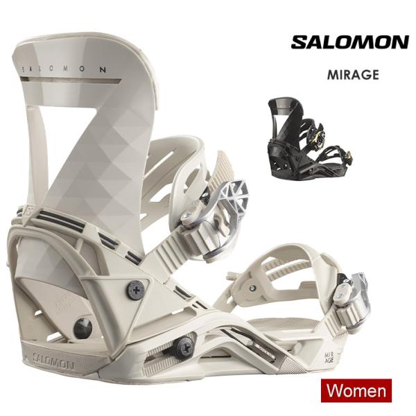 SALOMON サロモン MIRAGE ミラージュ 23-24 2024 スノーボード ビンディング...