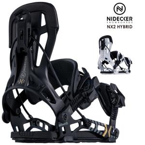 NIDECKER ナイデッカー NX2 HYBRID 25-26 2026 スノーボード ビンディング