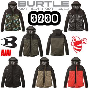 S-XL 3230 ストレッチパーカー BURTLE 防寒着 作業服 軽量 保温性 ストレッチ 防風 撥水 ユニセックスワークウェア ブルゾン ジャンパー 軽防寒 作業着 バートル｜snup-wk