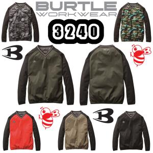 XXL 3240 ストレッチピステ BURTLE 作業服 軽量 保温 撥水 防風性 ユニセックス バートル 限定カラー ヤッケ 脇ポケット ワークウェア 軽防寒 作業着｜snup-wk