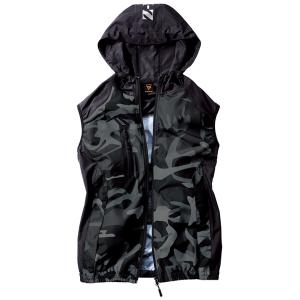 4L-5L 74230 空調服ベスト(フード付...の詳細画像4