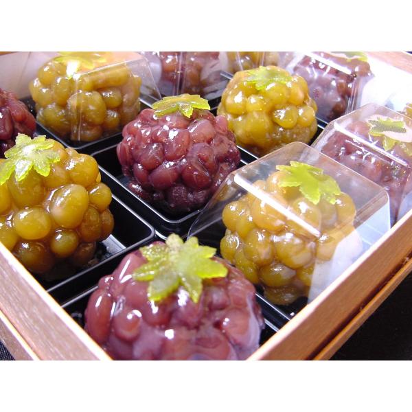 【上生菓子】2色 鹿の子12ヶ詰め（大納言・鴬豆）【贈答品】ギフト 贈り物 お歳暮 和菓子 詰め合わ...