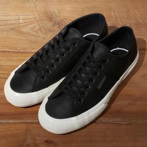 スペルガ　アーティファクト　レザースニーカー2750OG（ブラック）