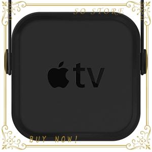 Apple TV 4K / 第4世代 マウント カバー シリコン 製 ホルダー 壁掛け用 ブラケット elago MULTI MOUNT [ AppleTV 第4世代 /