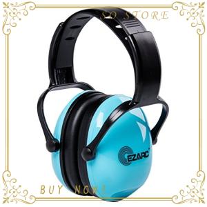 EZARC 防音イヤーマフ 遮音値 SNR30dB 耳当てプロテクター 折りたたみ型 子供用 学生用 睡眠 勉強 自閉症 聴覚