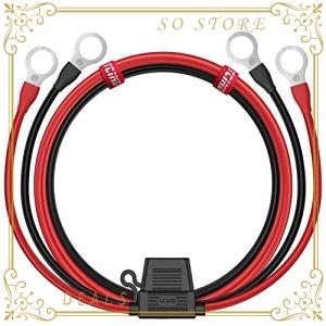 バッテリー 並列 接続 ケーブル 丸端子 R4-10 インバーター