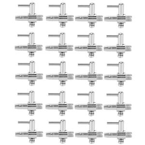 ZOYUBSエアー分岐チューブ 一方コック エアー量 調節 エアチューブ 分岐 エアバルブ エアーポンプ 分岐管 アクアリウムエアバルブ 気流レバーコントローラ 分岐