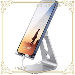 Lomicall スマホ スタンド ホルダー 角度調整可能, 携帯電話卓上スタンド : 卓上 充電スタンド, 横, 縦, スマフォス