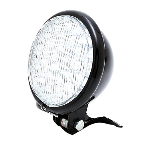 nakira バイク用 ヘッドライト LED30個 汎用 130Φ ベーツライト 5インチ 12V ...