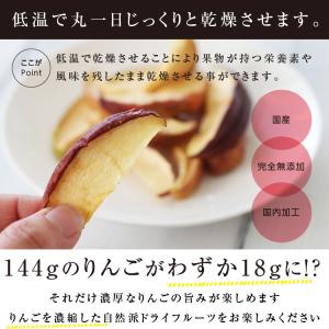 ドライフルーツ 砂糖不使用 無添加 国産 りん...の詳細画像5