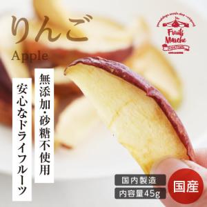 ドライフルーツ 砂糖不使用 無添加 国産 りんご 45g 送料無料 ドライりんご リンゴ 長野 お菓子 おやつ ヨーグルト プチギフト ポイント利用 爆買