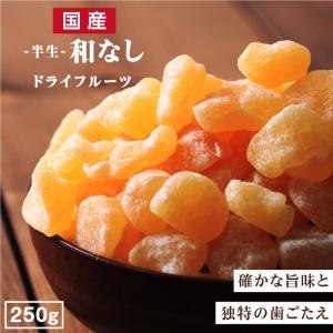 ドライフルーツ 和梨 250g 国産 半生ドライ 小袋 果物 フルーツ 南信州菓子工房 プチギフト おやつ ドライ和梨 プレゼント ポイント利用 爆買