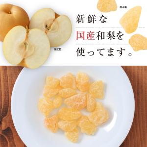 ドライフルーツ 和梨 250g 国産 半生ドラ...の詳細画像5
