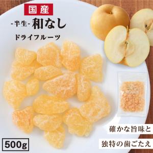 ドライフルーツ 和梨 500g 国産 半生ドライ 小袋 果物 フルーツ 南信州菓子工房 プチギフト おやつ ドライ和梨 プレゼント ポイント利用 爆買