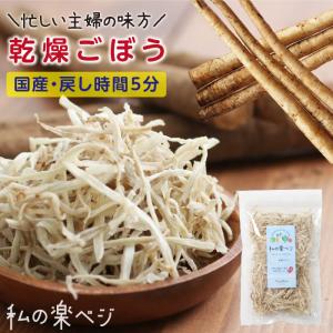 乾燥ごぼう 80g 生野菜約800g分 国産ゴボウ 牛蒡 ごぼう 乾燥野菜 ドライ野菜 干し野菜 保存食  便利 サラダ スープ 無添加 常備菜 簡単 時短 非常食｜山下屋荘介