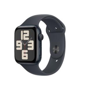 新品 Apple Watch SE2 第2世代 44mm シルバー GPSモデル　ベルト　ブルー｜soalso