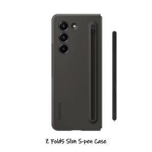 Galaxy Z Fold5 5G ケース 純正 Sペン搭載  ブラック　Slim S-pen Case EF-OF94P