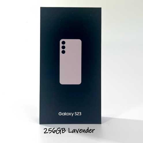 Galaxy S23 ラベンダー 本体 256GB SIMフリー 保証1年 新品未開封 SM-S91...