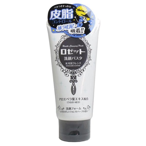 肌のテカリ ベタつきオフ ロゼット 洗顔パスタ 氷河泥クレンズ １２０ｇ
