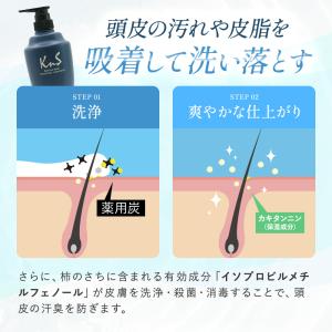 【KnS】 デオドラント 加齢臭 消臭 フケ ...の詳細画像4
