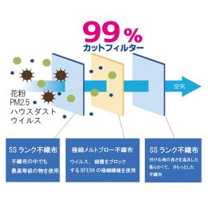 みきゃん ペールオレンジ 不織布 10枚入×3...の詳細画像4