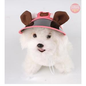 犬 猫 うさぎ 帽子 サンバイザー ドッグ U...の詳細画像3