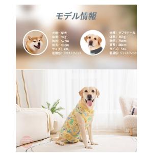 犬 術後服 着心地抜群 傷口保護 中型犬 大型...の詳細画像5