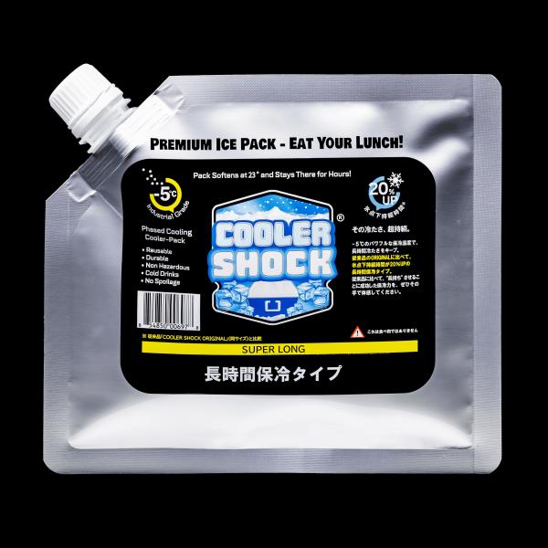 クーラーショックスーパーロング 1袋 COOLER SHOCK 保冷剤畜冷材 長時間 長持ち 強力 ...