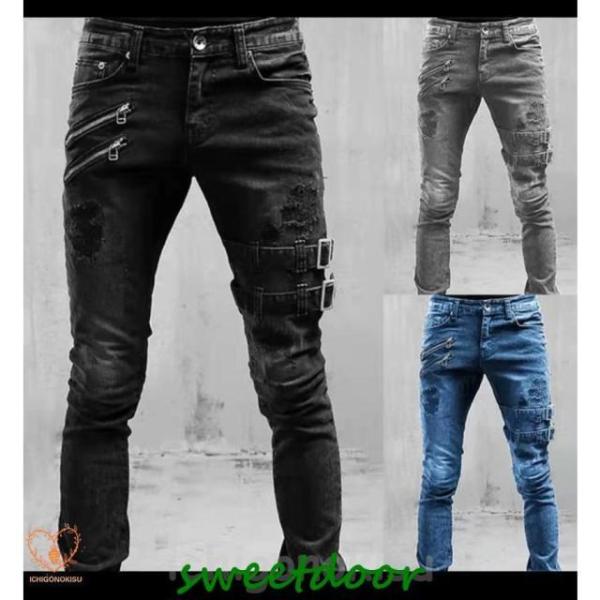 バイクパンツ デニム バイク用 ライダーパンツ ライディング 通気 防 耐磨 夏 秋 冬