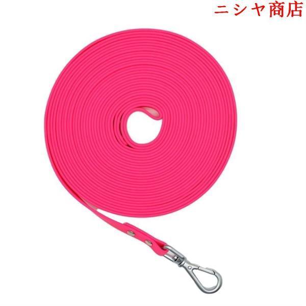 ナイロンペットリーシュ PVC犬用リーシュ ロングリード 防水犬用リーシュ 5m 10m 15m ロ...