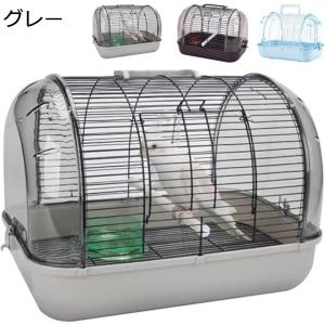 鳥かご インコ 大型 透明 お出かけ 鳥籠 持...の詳細画像1