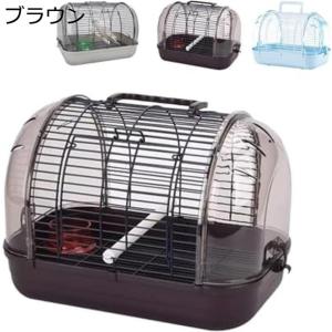 鳥かご インコ 大型 透明 お出かけ 鳥籠 持...の詳細画像2