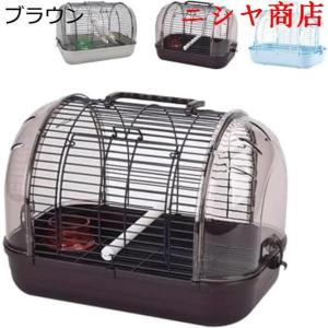 鳥かご インコ 大型 透明 お出かけ 鳥籠 持...の詳細画像5
