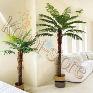 大型 フェイクツリー ヤシの木 観葉植物 フェニックスロベレニー 針ヤシ 鉢植え リビング オフィス ホテルロビー 商業施設 インテリリーン フロアスタンド