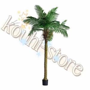 大型 フェイクツリー ヤシの木 観葉植物 フェ...の詳細画像2