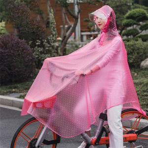 レインコート ポンチョ 自転車 透明 レインコ...の詳細画像1
